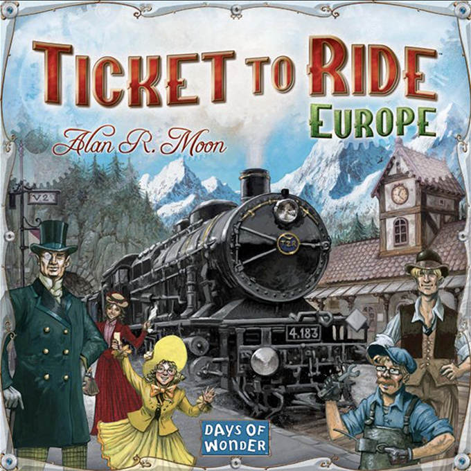 Ticket to Ride: Europa (portugués)